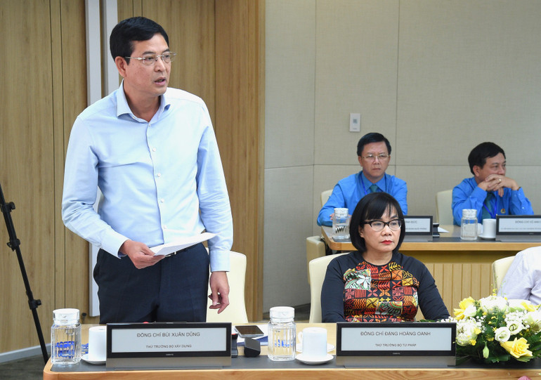 [Ảnh] Thủ tướng dự Hội nghị đánh giá việc thực hiện quy chế công tác giữa Chính phủ với Tổng Liên đoàn Lao động Việt Nam ảnh 6