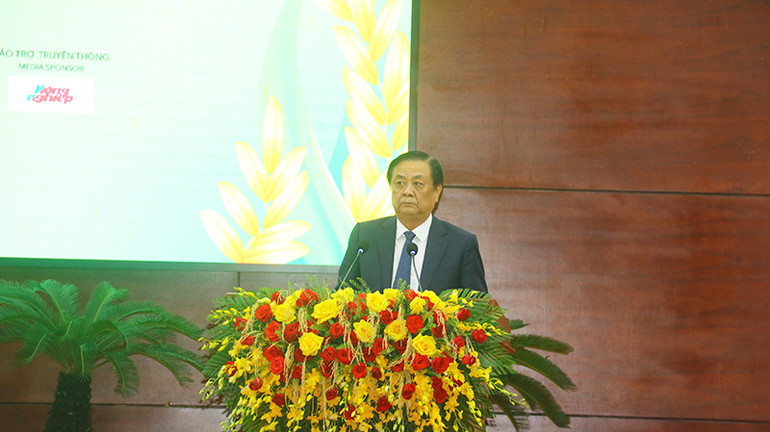 Bộ trưởng Nông nghiệp và Phát triển nông thôn, Lê Minh Hoan phát biểu khai mạc Hội thảo