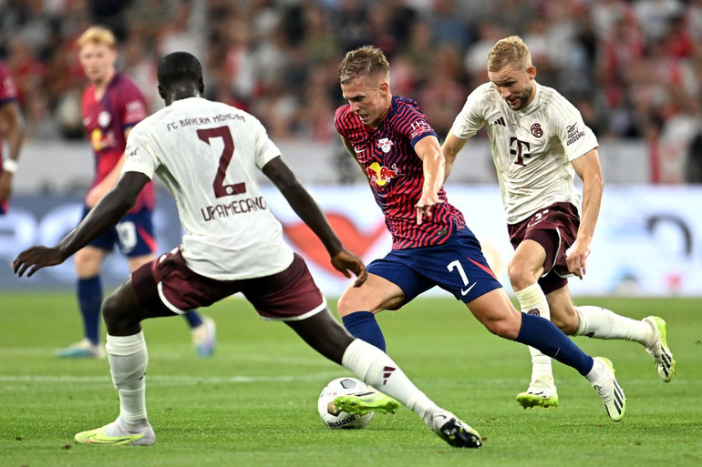 RB Leipzig giành được những danh hiệu đầu tiên nhờ Dani Olmo. (Ảnh: Getty) RB Leipzig giành được những danh hiệu đầu tiên nhờ Dani Olmo. (Ảnh: Getty)