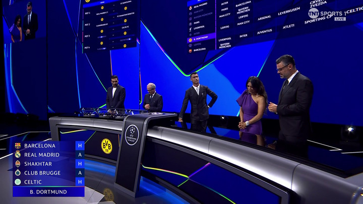 Toàn cảnh lễ bốc thăm. (Ảnh: Getty)