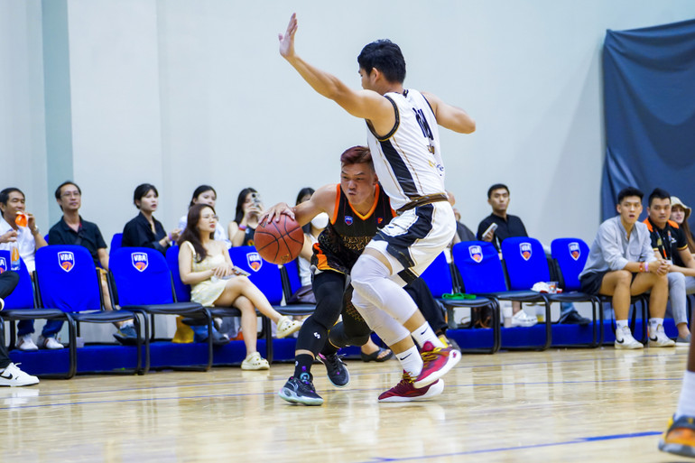 Triệu Hán Minh mang về nhiều pha lập công quan trọng cho Danang Dragons. (Ảnh: VBA)