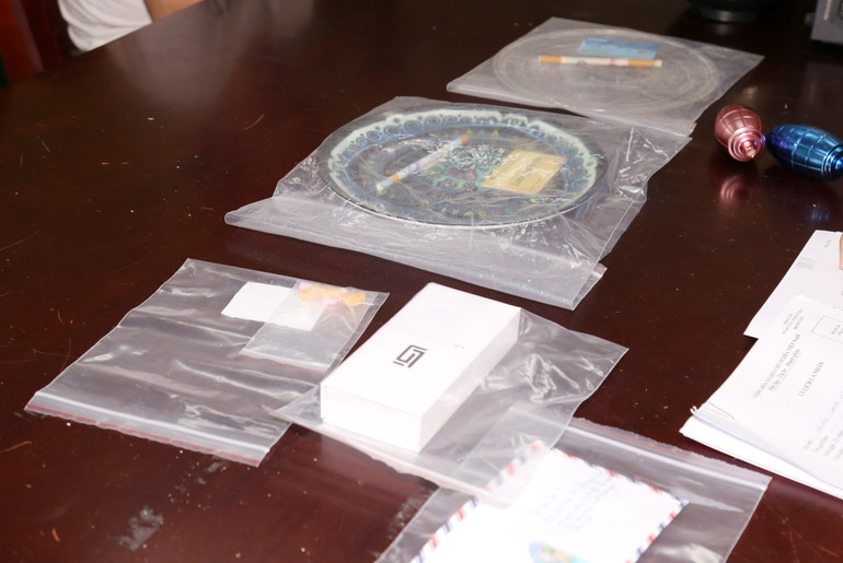 Tang vật thu giữ.