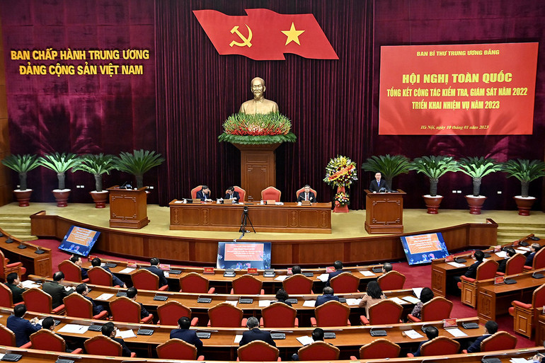 Toàn cảnh hội nghị. (Ảnh: ĐĂNG KHOA) Toàn cảnh hội nghị. (Ảnh: ĐĂNG KHOA)