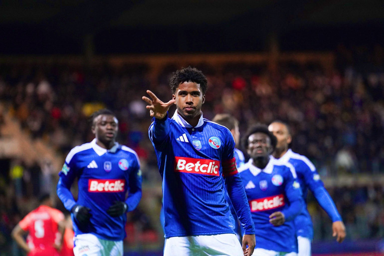 Andrey Santos đang tỏa sáng mạnh mẽ tại RC Strasbourg. (Ảnh: RCStrasbourg) Andrey Santos đang tỏa sáng mạnh mẽ tại RC Strasbourg. (Ảnh: RCStrasbourg)