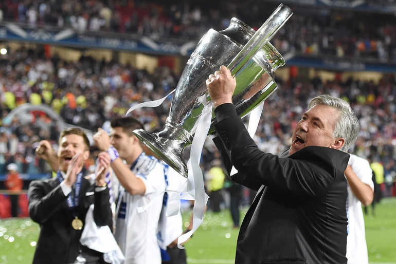 Ancelotti giành La Décima cho Real Madrid. (Ảnh: RMFC)