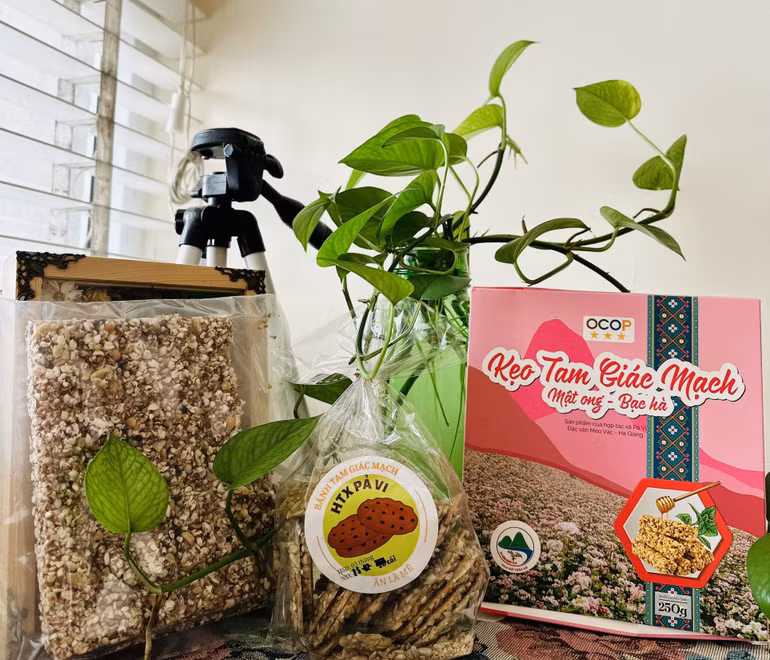 Một số sản phẩm của Hợp tác xã Pả Vi. Một số sản phẩm của Hợp tác xã Pả Vi.