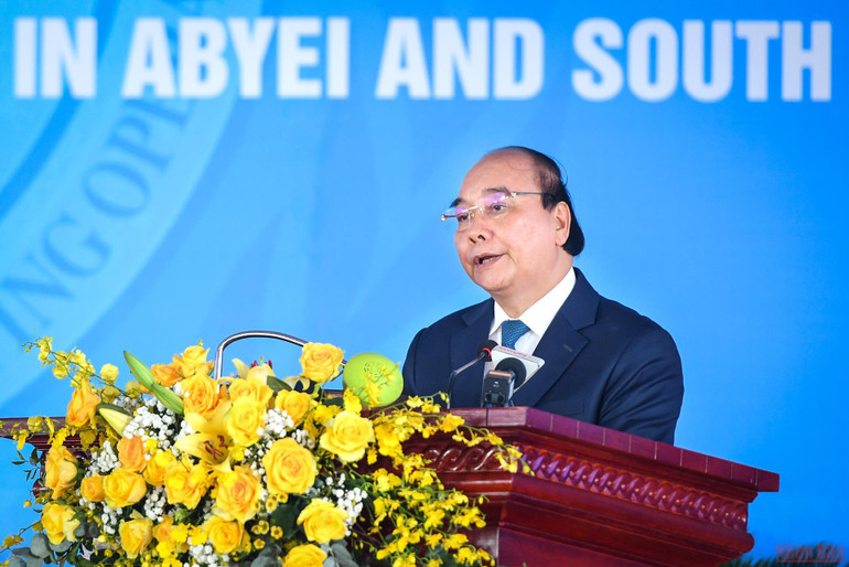 Công binh mũ nồi xanh Việt Nam lần đầu làm nhiệm vụ tại châu Phi -0