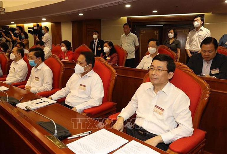 Các đại biểu dự hội nghị. Bộ Chính trị tổ chức Hội nghị toàn quốc quán triệt và triển khai Nghị quyết 11-NQ/TW -0
