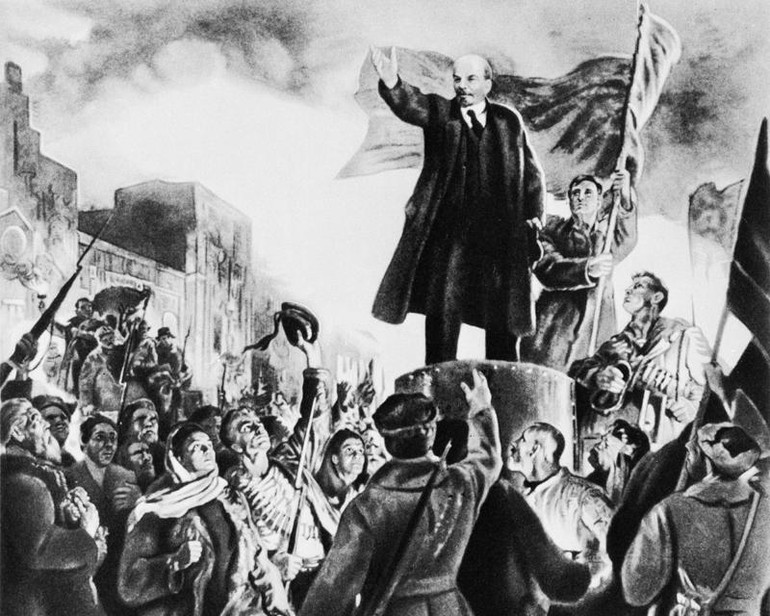 Những dấu mốc chính của cuộc Cách mạng Tháng Mười Nga vĩ đại qua ảnh -0