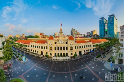 Trụ sở Ủy ban nhân dân Thành phố Hồ Chí Minh.