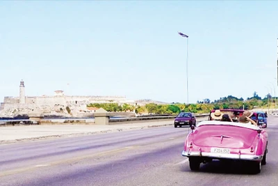 Một tuyến phố tại La Habana, Cuba tháng 1/2026. (Ảnh TÂN HOA XÃ)