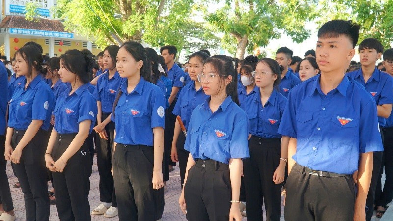 Hơn 500 đoàn viên, thanh niên hăng hái tham gia Lễ ra quân chiến dịch Thanh niên tình nguyện hè. 8.jpg