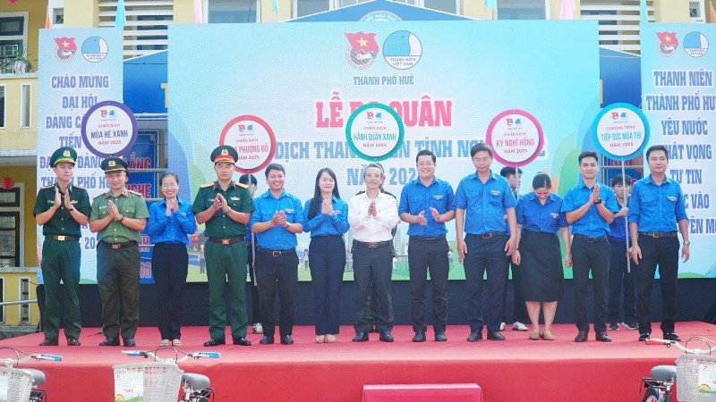 Lễ ra quân chiến dịch Thanh niên tình nguyện hè năm 2025.