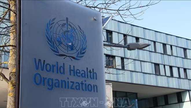 Trụ sở Tổ chức Y tế thế giới tại Geneva, Thụy Sĩ. (Ảnh: THX/TTXVN)