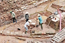 Phát lộ nhiều dấu tích tại Hoàng thành Thăng Long