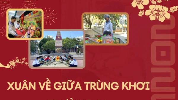 Xuân về giữa trùng khơi Trường Sa