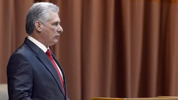 Chủ tịch Cuba Miguel Díaz-Canel. (Ảnh: Xinhua)
