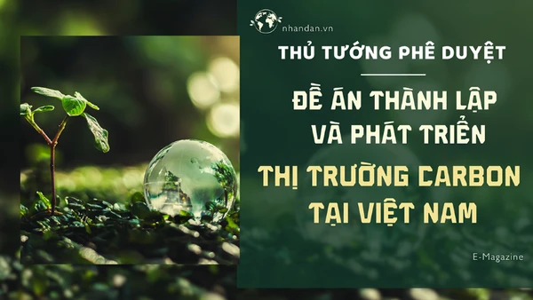 Thủ tướng phê duyệt Đề án thành lập và phát triển thị trường carbon tại Việt Nam