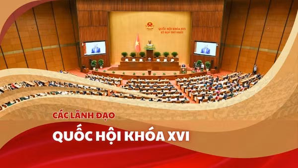[Infographic] Các lãnh đạo Quốc hội khóa XVI