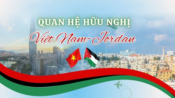 [Infographic] Quan hệ hữu nghị Việt Nam-Jordan