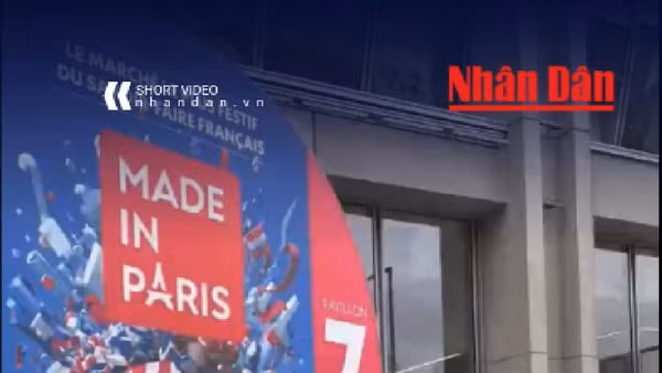 [Video] Không gian Việt Nam hút khách quốc tế tại Hội chợ Paris 2026