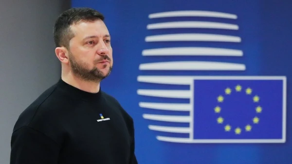 Tổng thống Ukraine Volodymyr Zelensky. (Ảnh: Xinhua)