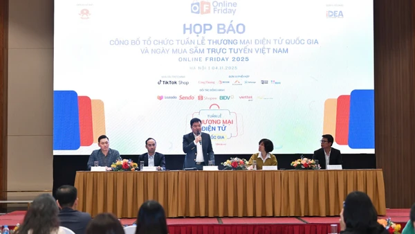 Họp báo công bố Tuần lễ thương mại điện tử quốc gia và Ngày mua sắm trực tuyến Việt Nam - Online Friday 2025.