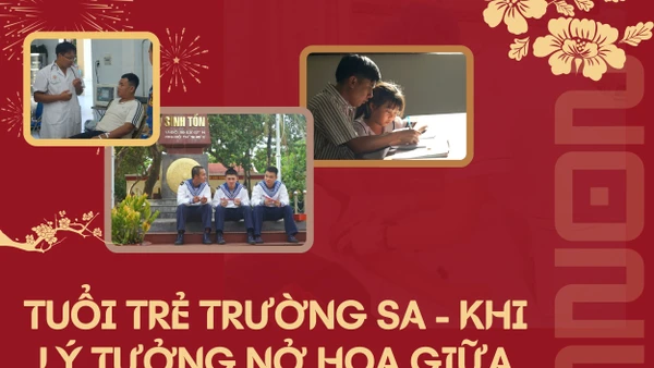 Tuổi trẻ Trường Sa - khi lý tưởng nở hoa giữa trùng khơi