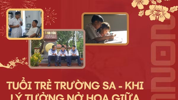 Tuổi trẻ Trường Sa - khi lý tưởng nở hoa giữa trùng khơi