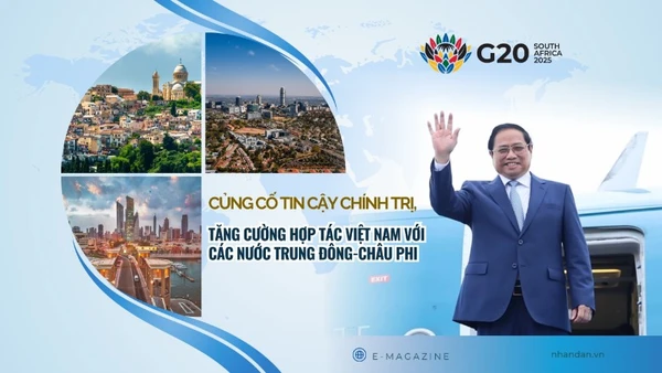 Củng cố tin cậy chính trị, tăng cường hợp tác Việt Nam với các nước Trung Đông-châu Phi