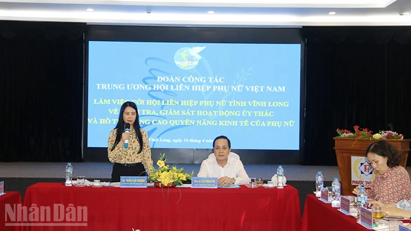 Vĩnh Long: Hội Phụ nữ đạt tỷ lệ hội viên 78,4%, quản lý vốn vay hàng nghìn tỷ đồng