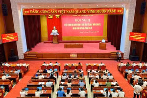 Quang cảnh hội nghị.