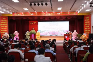Quang cảnh buổi lễ.