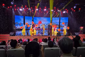 Quang cảnh lễ phát động cuộc thi.