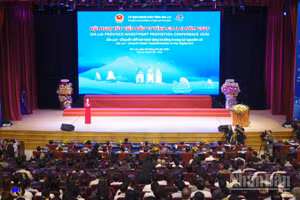 Quang cảnh hội nghị.