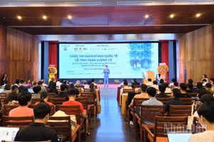 Quang cảnh buổi lễ khai mạc.