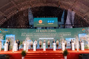 Quần thể FLC Pleiku có quy mô 517ha, tổng mức đầu tư gần 20.000 tỷ đồng.