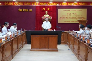 Quang cảnh hội nghị.