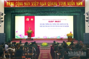 Quang cảnh buổi gặp mặt.