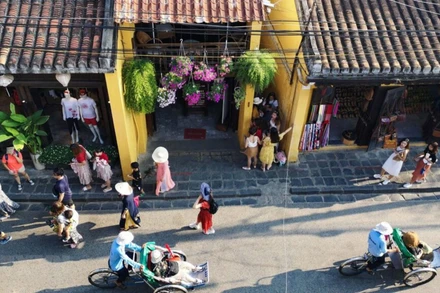 Hội An là một trong những điểm đến thu hút đông đảo du khách Nhật Bản ghé thăm. (Ảnh: TTXVN)