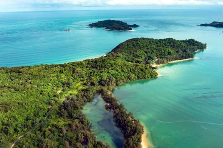 Cô Tô được vinh danh ở hạng mục Sản phẩm nông thôn bền vững. (Ảnh: TTXVN)