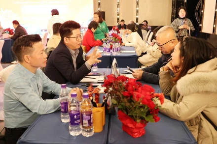 Chương trình giới thiệu du lịch Việt Nam tại Trung Quốc kéo dài từ ngày 20-28/10, thu hút nhiều doanh nghiệp hai nước tham gia. (Ảnh: TTXVN)