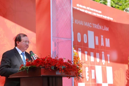 Thứ trưởng Văn hóa, Thể thao và Du lịch Tạ Quang Đông phát biểu tại sự kiện. (Ảnh: VNFAM)