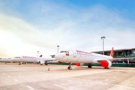 Sun PhuQuoc Airways (SPA) - hãng hàng không do Tập đoàn Sun Group đầu tư đã cất cánh chuyến bay đầu tiên vào ngày 1/11 vừa qua.