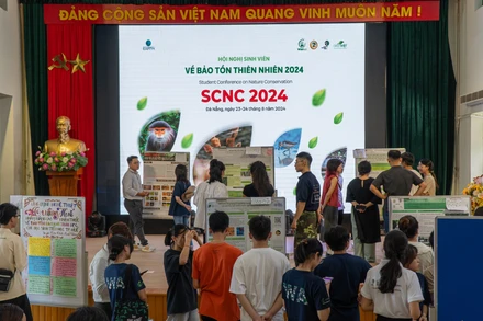 Hội nghị khoa học Sinh viên về bảo tồn thiên nhiên mùa 3 thu hút nhiều sinh viên, nhà bảo tồn trẻ và chuyên gia đầu ngành tham gia. (Ảnh: WildAct)