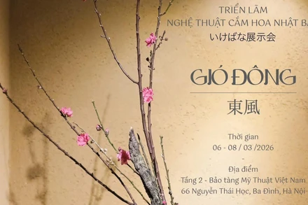 Triển lãm Ikebana "Gió Đông": Từ vẻ đẹp bình dị đến sức sống mãnh liệt của vạn vật