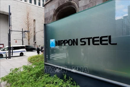 Trụ sở công ty Nippon Steel tại Tokyo, Nhật Bản. (Ảnh: THX/TTXVN)