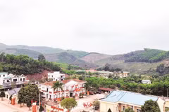 Một góc xã vùng cao Kỳ Thượng.