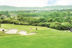 Hanoi Golf Club, một trong những sân golf nổi tiếng của Hà Nội.