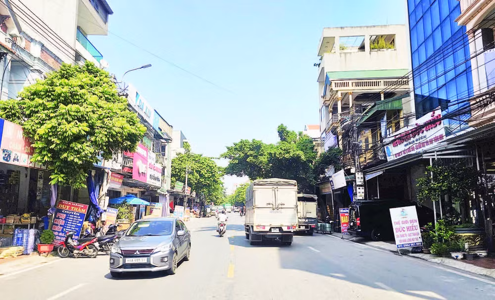 Các tuyến phố thương mại của Thổ Tang luôn tấp nập.